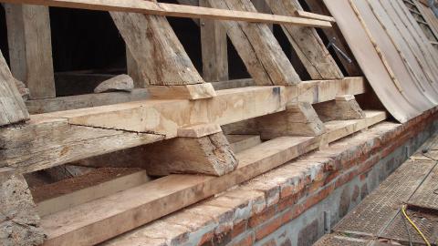 Fachwerksanierung Vilser Kirche - Bild 2