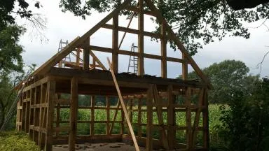 Neubau Remise als Geräteschuppen - Bild 3