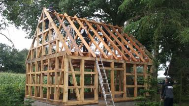 Neubau Remise als Geräteschuppen - Bild 5