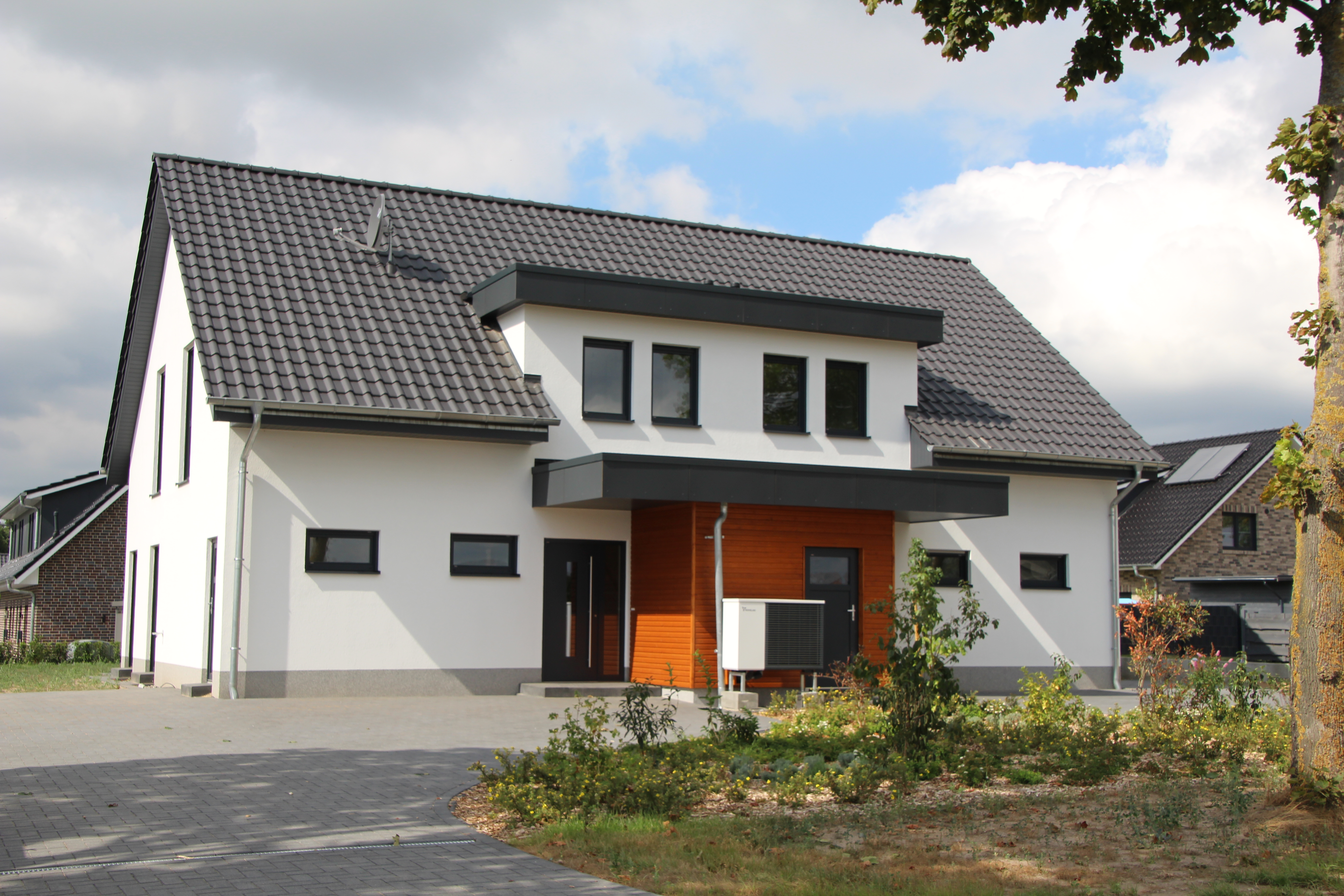 Holzrahmenbau Doppelhaus - Bild 5